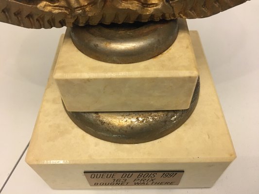 The Pigeon Shield on Marble Base, 1991s-WQQ-1107523