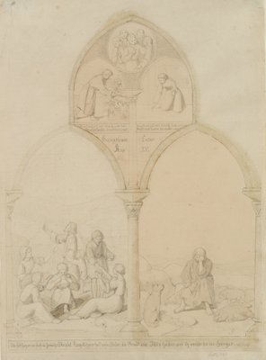 The Prodigal Son Feeling Remorse, 1837, Pencil-OJR-1273299