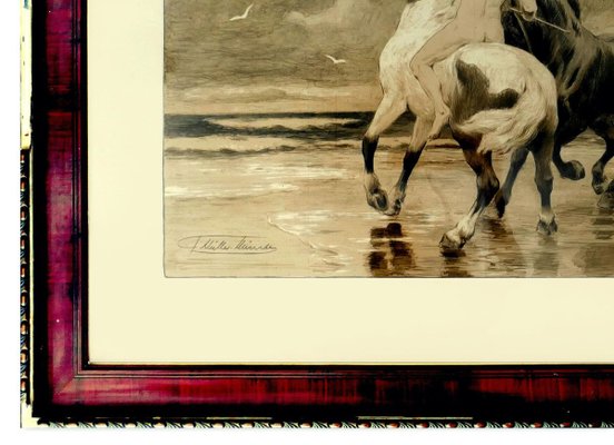 The Rider - Original Lithograph - Early 20th Century Early 20th Century-ZCI-757077