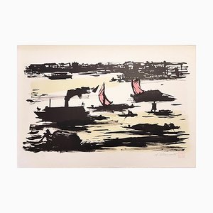 The River - Original Lithograph by Ampelio Tettamanti - 1960 1960-ZCI-755914