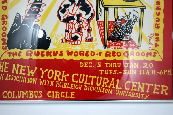 The Ruckus World of Red Grooms Exhibition Poster, New York, 1973-UWE-885524