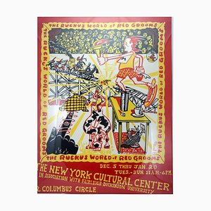 The Ruckus World of Red Grooms Exhibition Poster, New York, 1973-UWE-885524