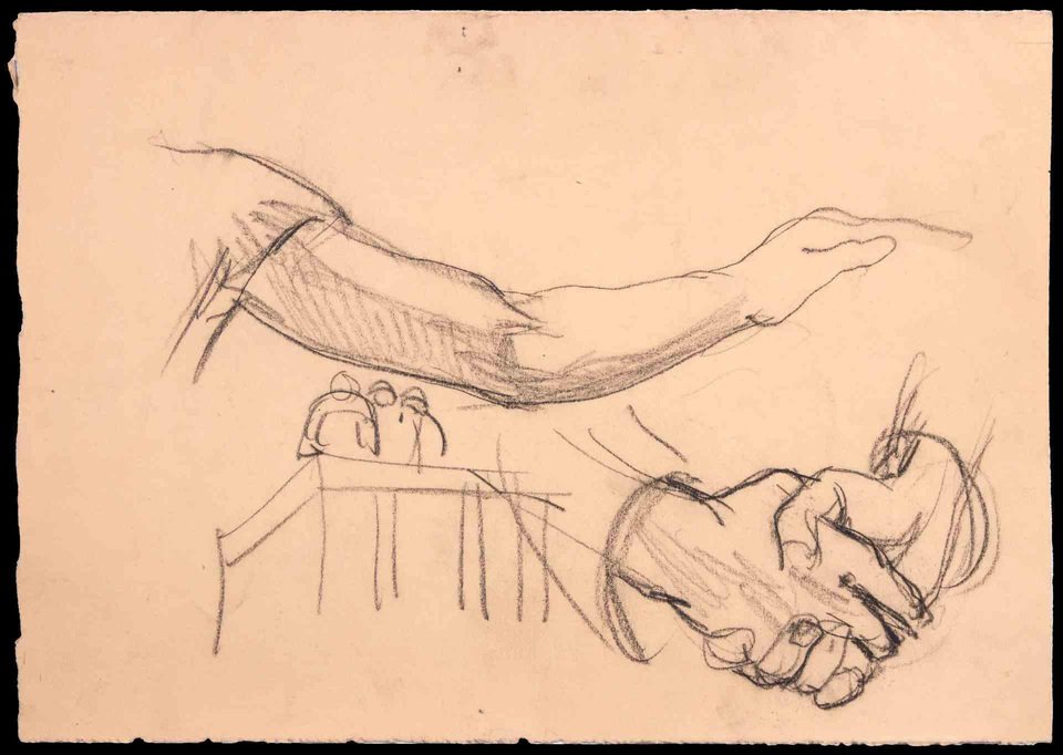 The Sketch, Original Drawing, Mid 20th-Century