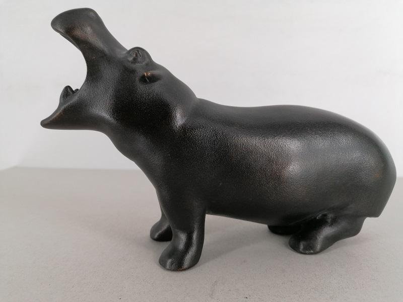 The Song of the Hippopotamus Resin Reproduction in the Style of François Pompon