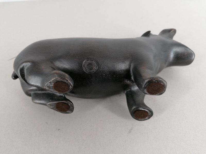 The Song of the Hippopotamus Resin Reproduction in the Style of François Pompon