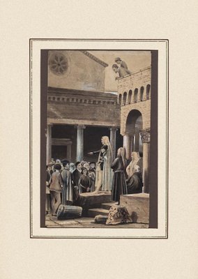 The Speech, Lithograph, 20th Century-ZCI-803017