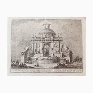 The Temple of Peace - Original Etching by Giuseppe Vasi - Mid-18th Century-ZCI-911940