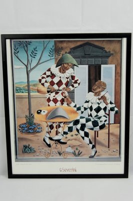 The Two Pulcinella, Gino Severini, SIAE, 1990-ZYI-981660