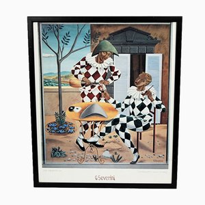 The Two Pulcinella, Gino Severini, SIAE, 1990-ZYI-981660