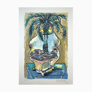 The Vase - Original Lithograph by Ercole Pignatelli - 1972-ZCI-754906