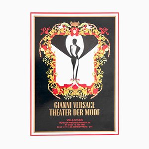 Theater Der Mode Poster by Gianni Versace for Villa Stuck, 1990s-RCE-1100000