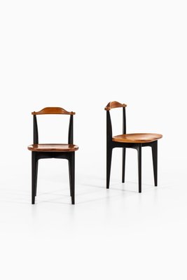 Thema Dining Chairs by Yngve Ekström for Swedese, 1953, Set of 10-SC-774536