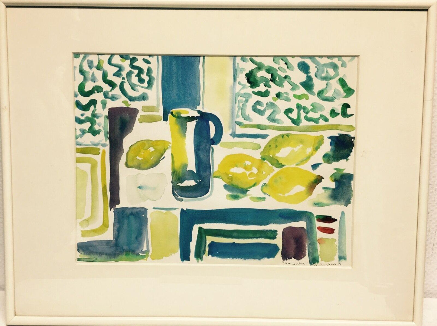 Theodor Reichart, Kitchen Still Life, 1958, Watercolor