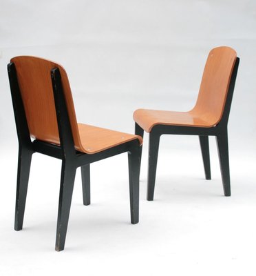 Thermoformed Dining Chairs, 1980s, Set of 6-OTV-769592