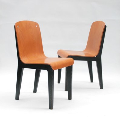 Thermoformed Dining Chairs, 1980s, Set of 6-OTV-769592