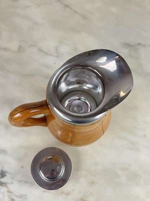 Thermos Decanter in Walnut Wood by Aldo Tura for Macabo, Milan, Italy, 1950s-YST-1730033