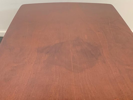 Thick Mid-Century Italian Teak Table-IJR-901323