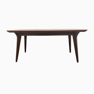 Thick Mid-Century Italian Teak Table-IJR-901323