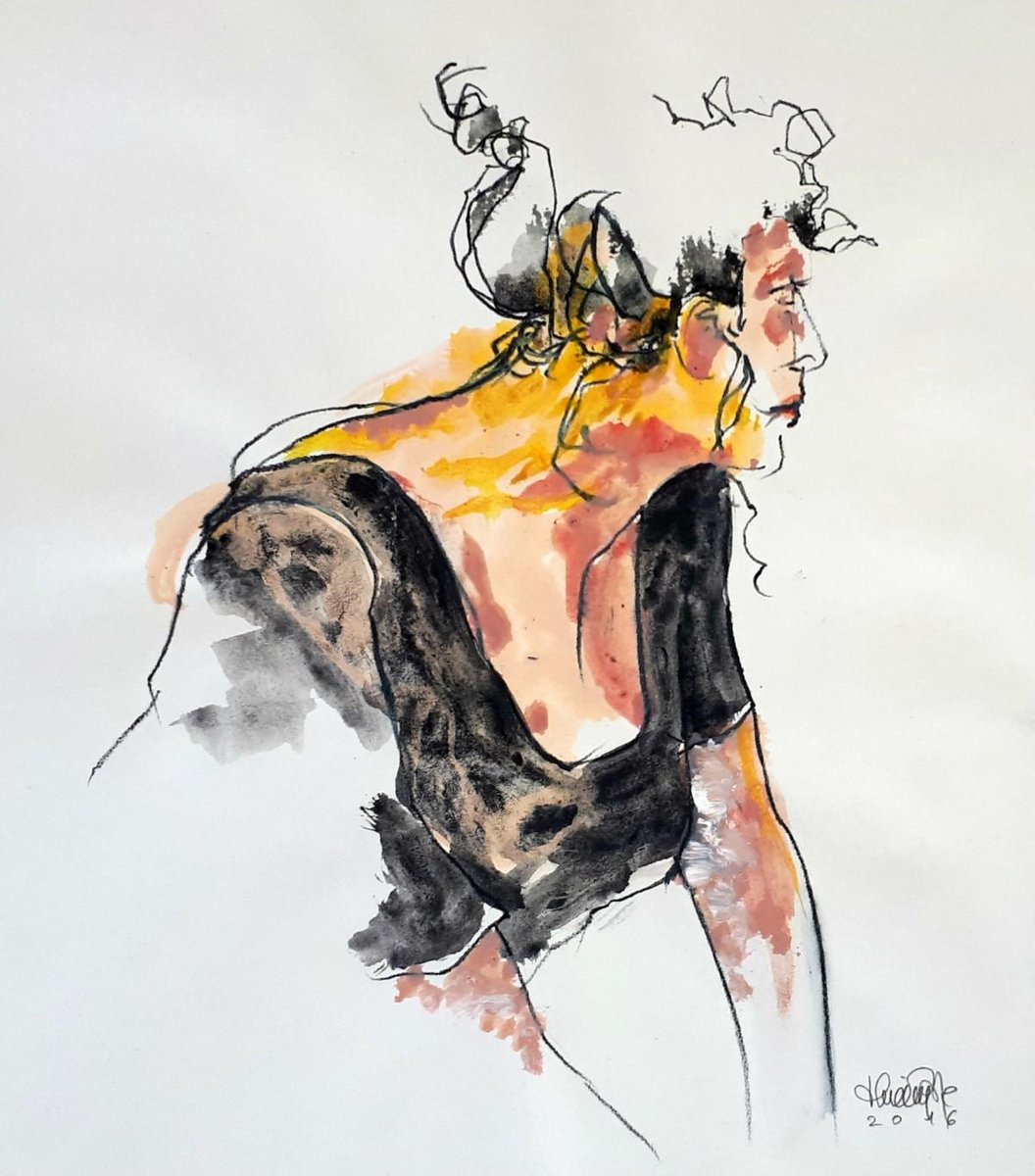 Thierry P. Vroye a Lady (Model-Live), 2016