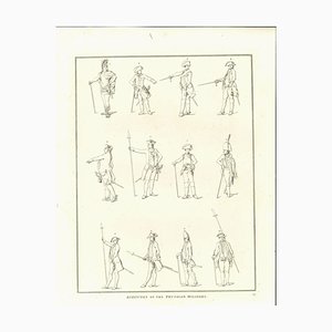 Thomas Holloway, Attitudes of the Prussian Military, Etching, 1810-ZCI-1016905