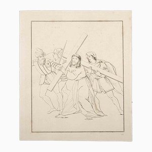 Thomas Holloway, Carrying the Cross, Original Etching, 1810-ZCI-1165786