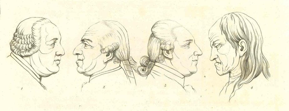 Thomas Holloway, Heads of Men, Original Etching, 1810-ZCI-1379651