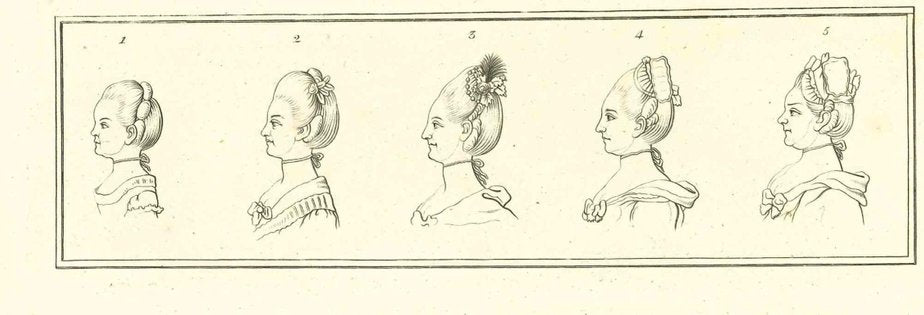 Thomas Holloway, Heads of Women, Original Etching, 1810-ZCI-1379687