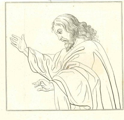 Thomas Holloway, Jesus, Original Etching, 1810-ZCI-1379287