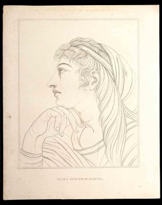 Thomas Holloway, Mary Sister of Martha, Original Etching, 1810-ZCI-1165787