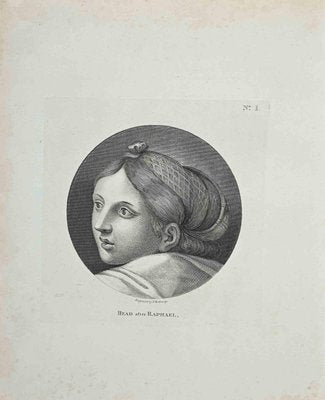 Thomas Holloway, Portrait After Raphael, Etching, 1810-ZCI-1011281