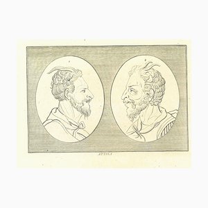 Thomas Holloway, Portrait of Attila, Original Etching, 1810-ZCI-1016039