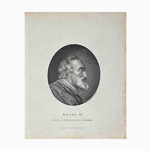 Thomas Holloway, Portrait of Henry IV, Original Etching, 1810-ZCI-1379297