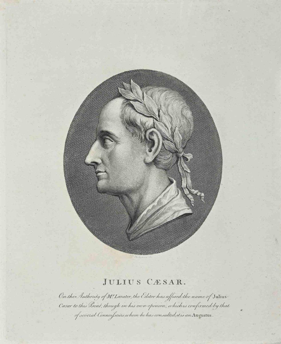 Thomas Holloway, Portrait of Julius Caesar, Etching, 1810