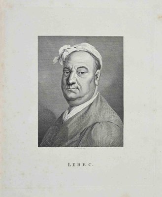 Thomas Holloway, Portrait of Lebec, Etching, 1810-ZCI-1011237