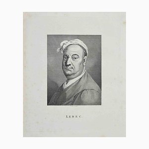 Thomas Holloway, Portrait of Lebec, Etching, 1810-ZCI-1011237