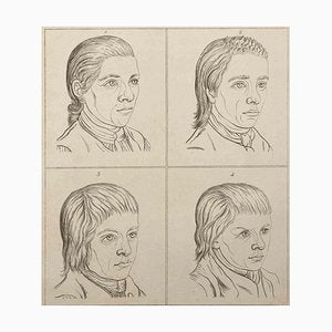 Thomas Holloway, Portrait of Men, Original Etching, 1810-ZCI-1379835