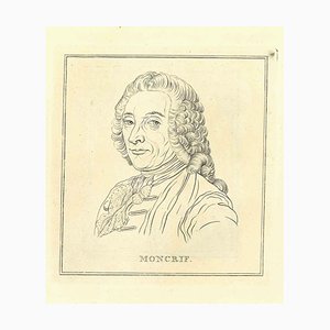 Thomas Holloway, Portrait of Moncrief, Original Etching, 1810-ZCI-1016033