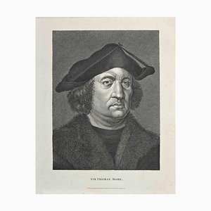 Thomas Holloway, Portrait of Sir Thomas More, Original Etching, 1810-ZCI-1379319