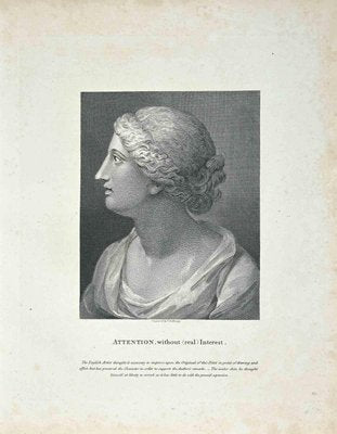 Thomas Holloway, Portrait of Woman, Original Etching, 1810-ZCI-1379295