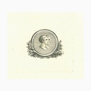 Thomas Holloway, Profiles of Men, Original Etching, 1810-ZCI-1379653