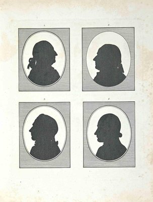 Thomas Holloway, Silhouettes, Original Etching, 1810-ZCI-1379290