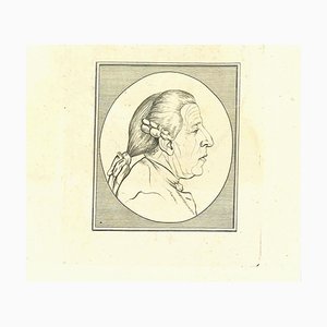 Thomas Holloway, The Profile, Original Etching, 18th Century-ZCI-1379786