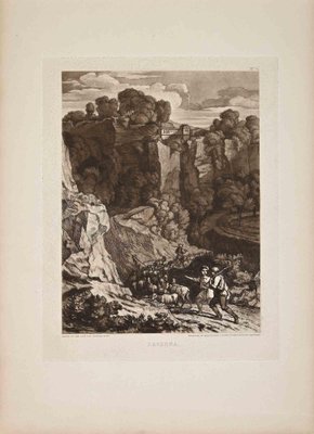 Thomas Lupton, View of La Verna, Early 19th Century, Etching-ZCI-1781922