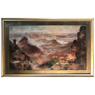 Thomas Moran, the Grand Canyon of the Colorado, 1893, Chromolithograph Print-MBH-1032278