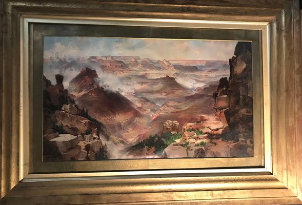 Thomas Moran, the Grand Canyon of the Colorado, 1893, Chromolithograph Print-MBH-1032278