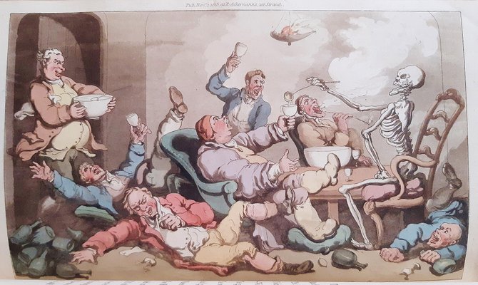 Thomas Rowlandson, The English Dance of Death, The Dance of Life, 1810s-ZCI-964170