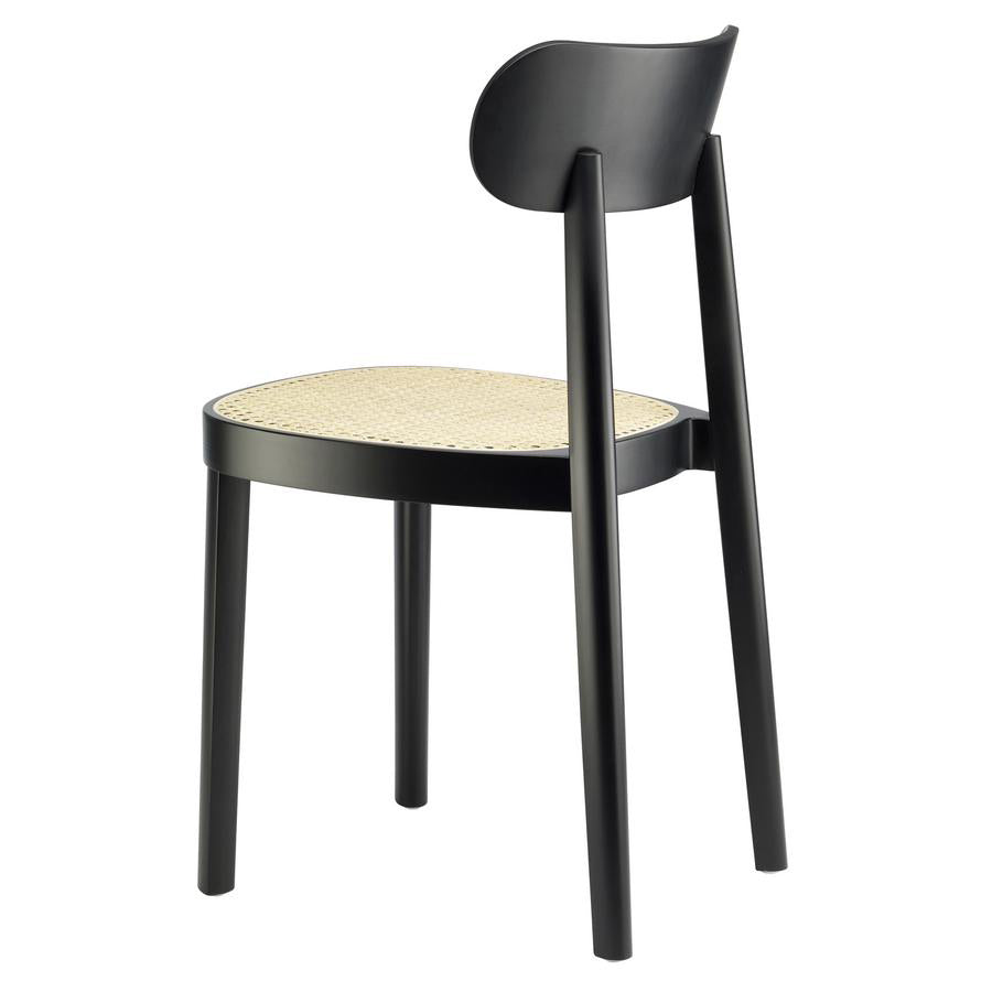 118 - Wooden Chair by Thonet #beech | stained black (TP 29)