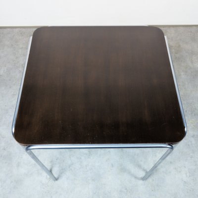 Thonet B 10 Tubular Steel Table by Marcel Breuer from Mücke Melder, 1930s-TLV-1820212