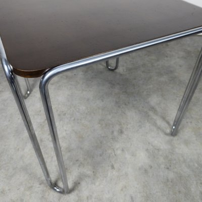 Thonet B 10 Tubular Steel Table by Marcel Breuer from Mücke Melder, 1930s-TLV-1820212