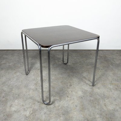 Thonet B 10 Tubular Steel Table by Marcel Breuer from Mücke Melder, 1930s-TLV-1820212